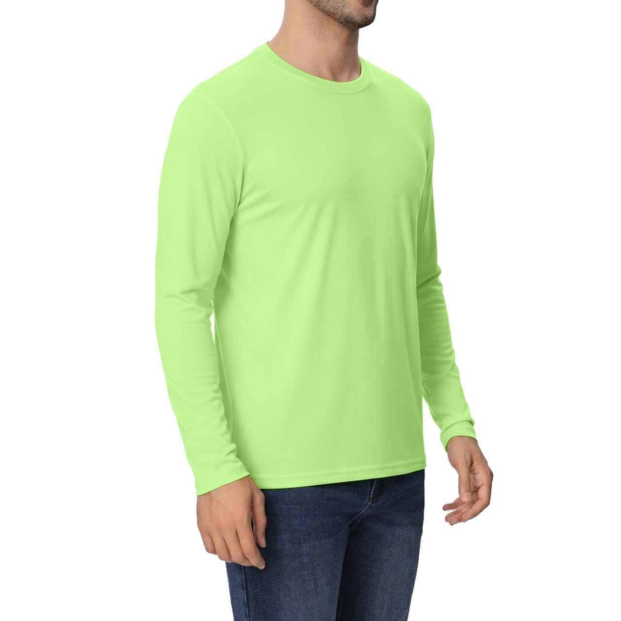 Zfeel ZF912 DIY & Workshop Shirt – Moisture-Wicking, Long Sleeve, Neon Mix, 9-Pack